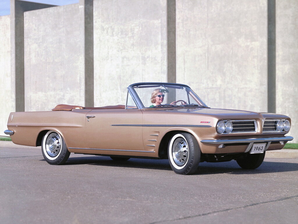 Pontiac Lemans 1 поколение, рестайлинг, открытый кузов (09.1962 - 09.1963)